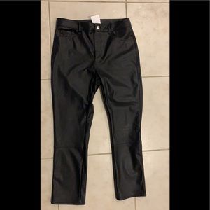 Leather pants from HM